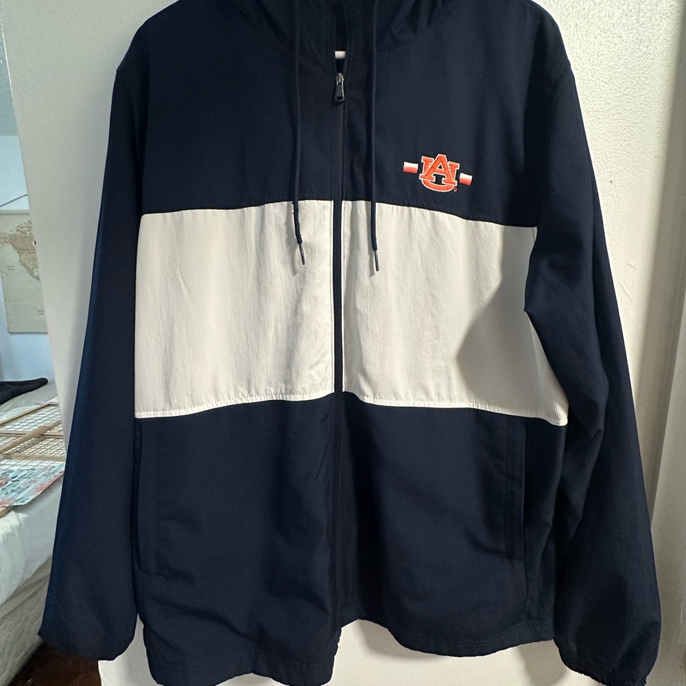 Auburn University Navy and White Jacket